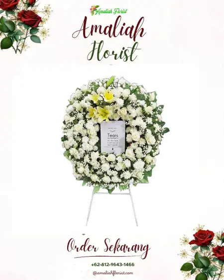 Krans Bunga Duka Cinta Damai
